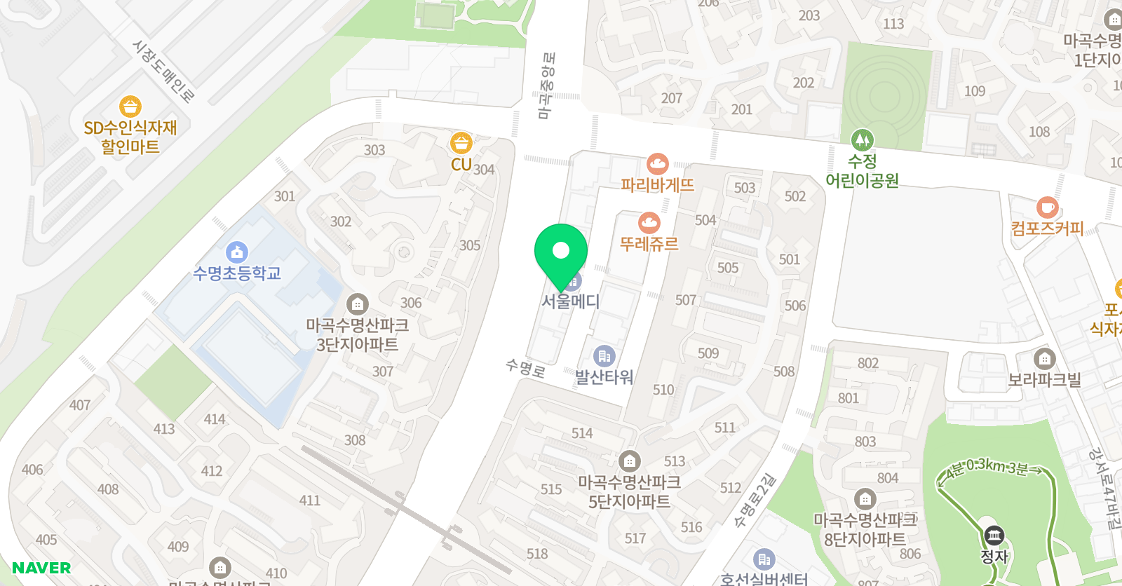 매니저 수학교습소 위치