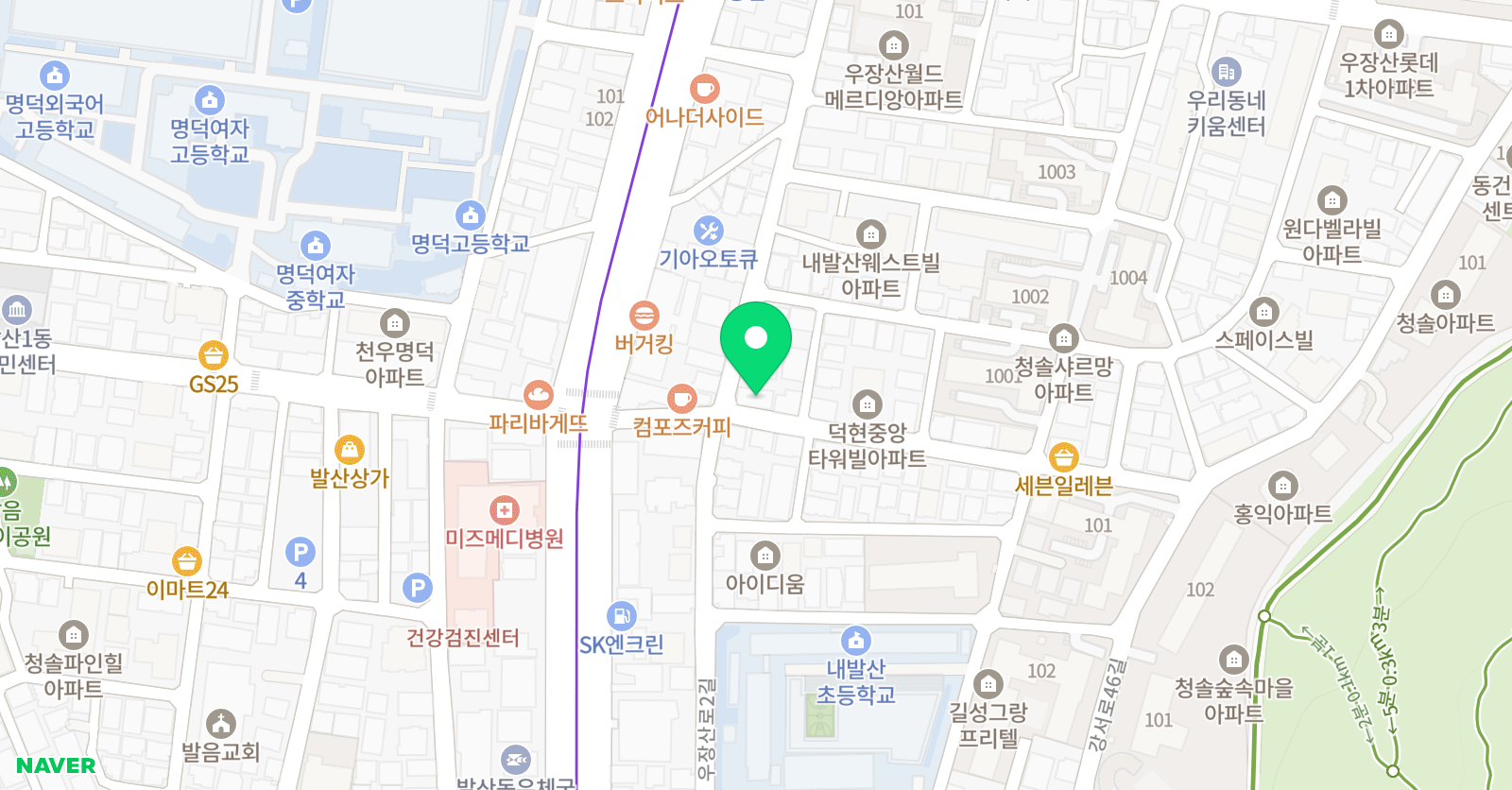 지혜듀 위치