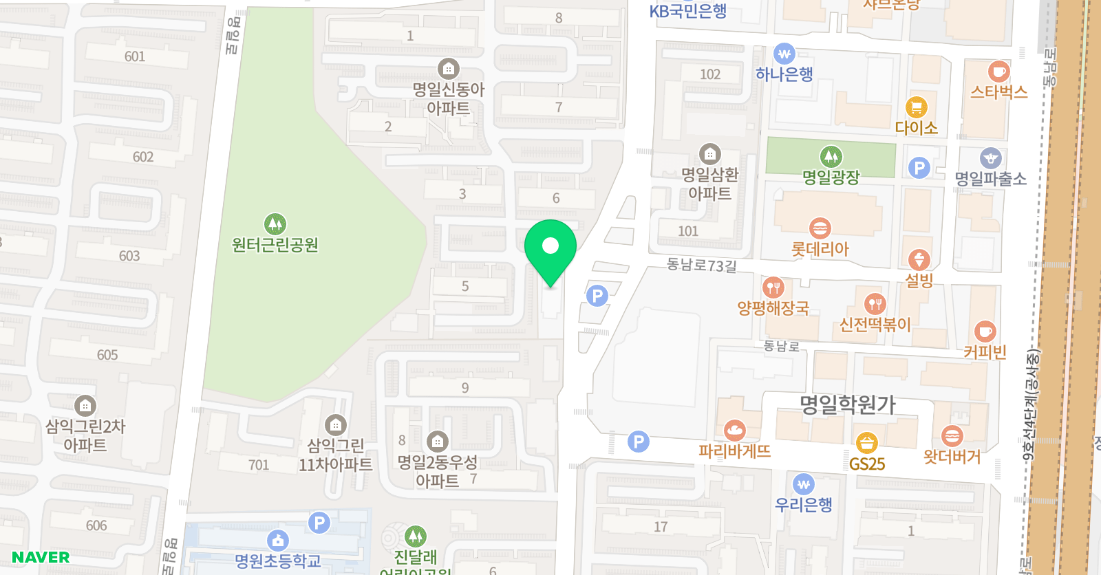 강남 수학보습학원 위치