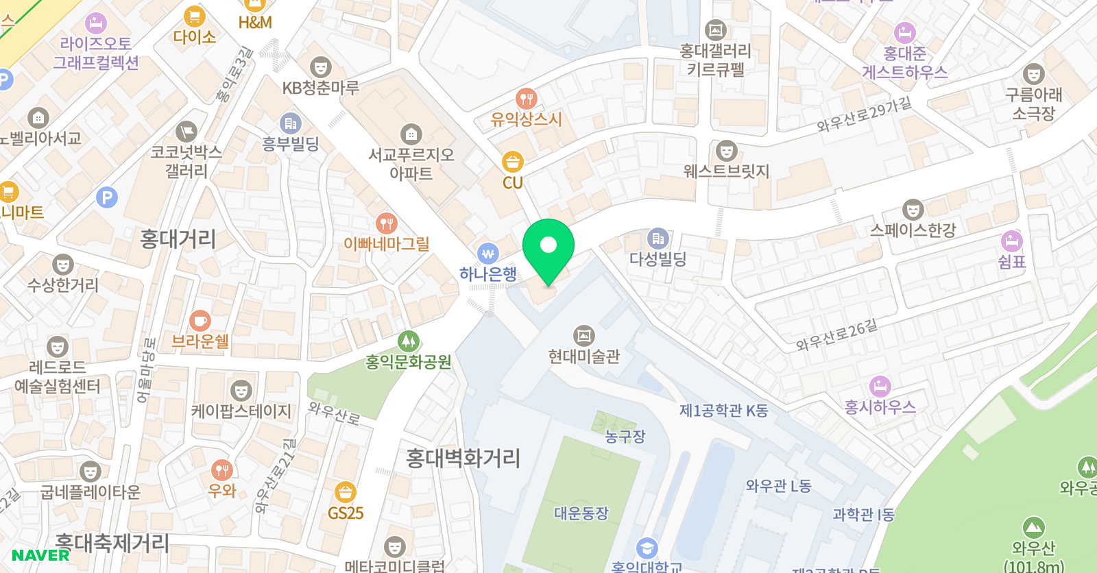 아란 연기학원 위치