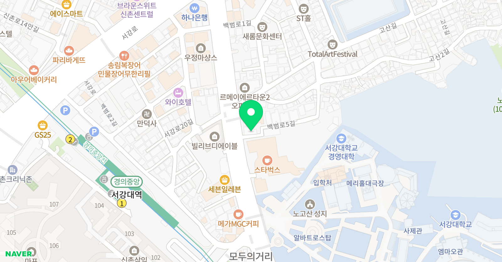 매쓰몽 마포센터 위치