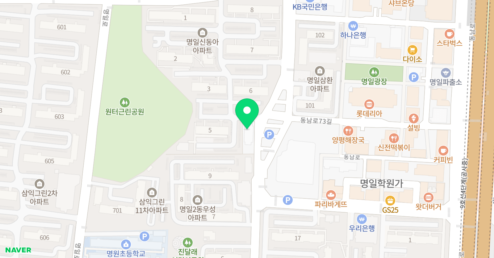 플라톤 독서토론논술 명일교습소 위치