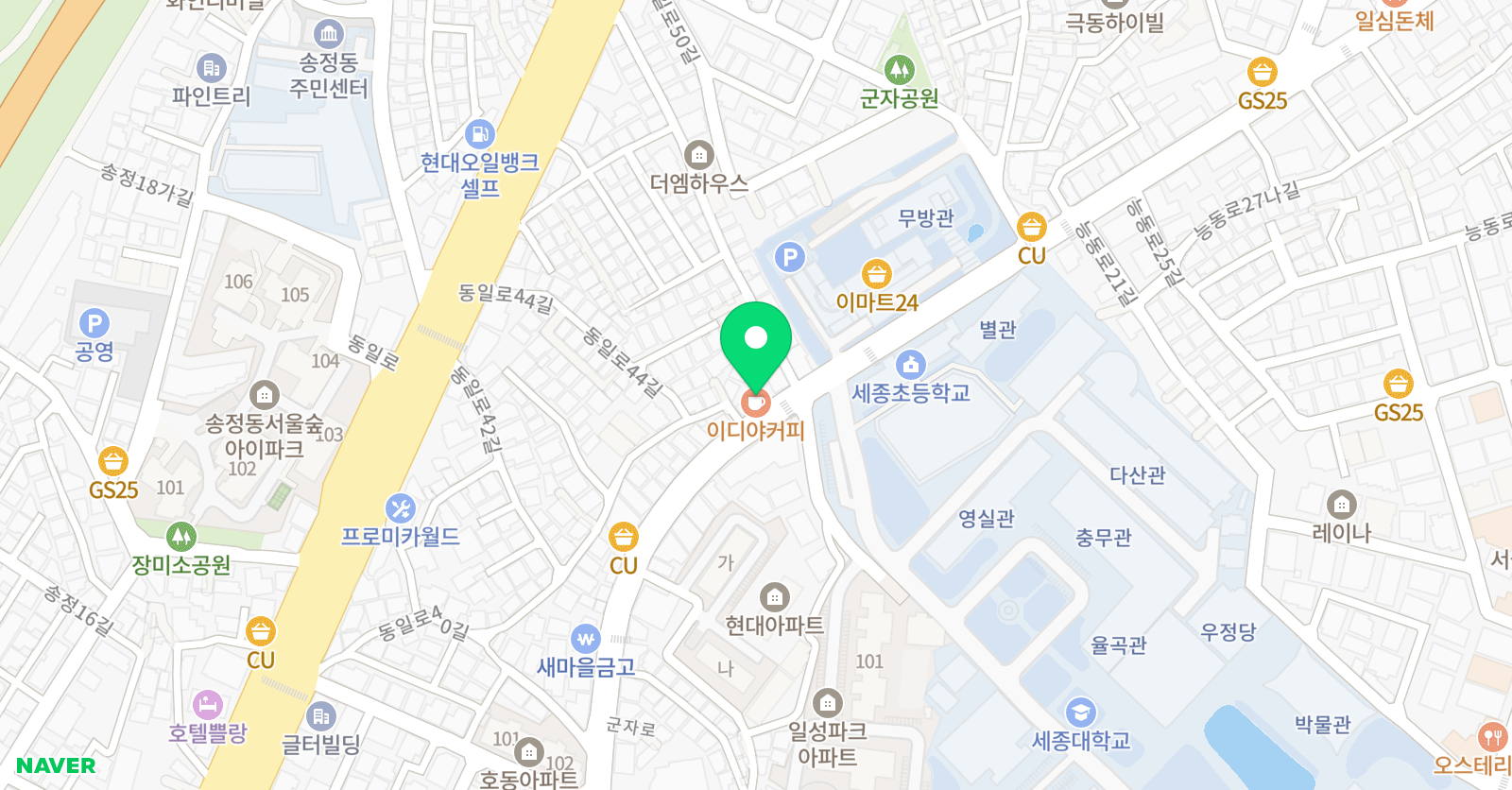 나무 수학학원 위치