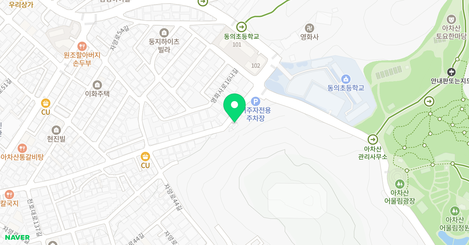 라이즈 광진캠퍼스 위치