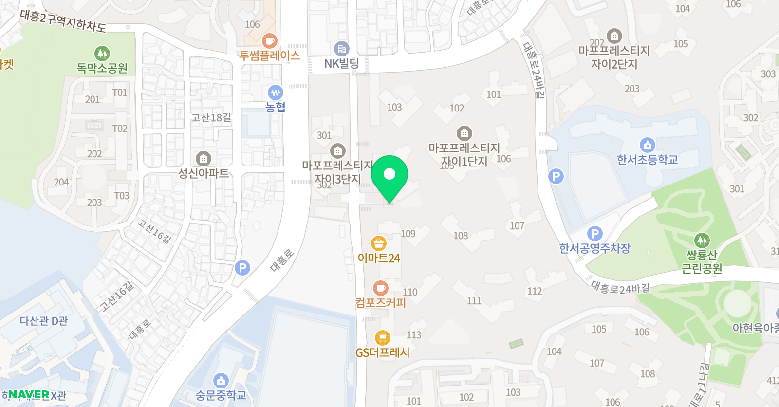 그레이스 음악학원 위치
