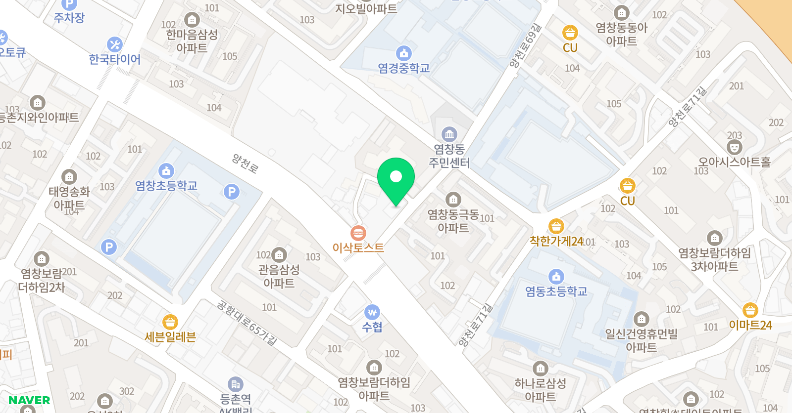 강서 펄스댄스아카데미 위치
