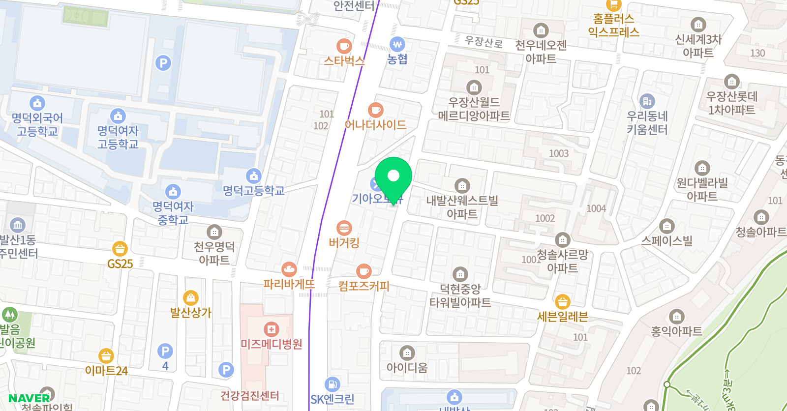 오드투첼로 위치