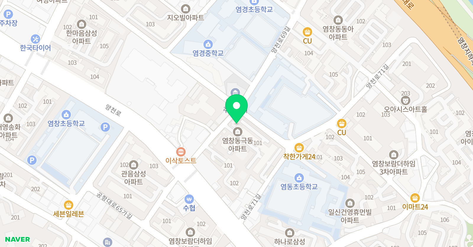 뉴예성 음악학원 위치