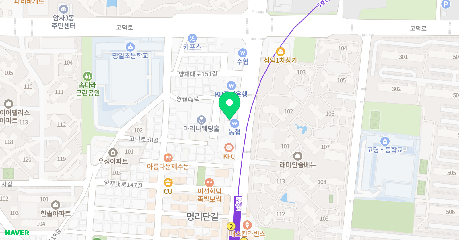 미래를 읽는부모 명일관 위치