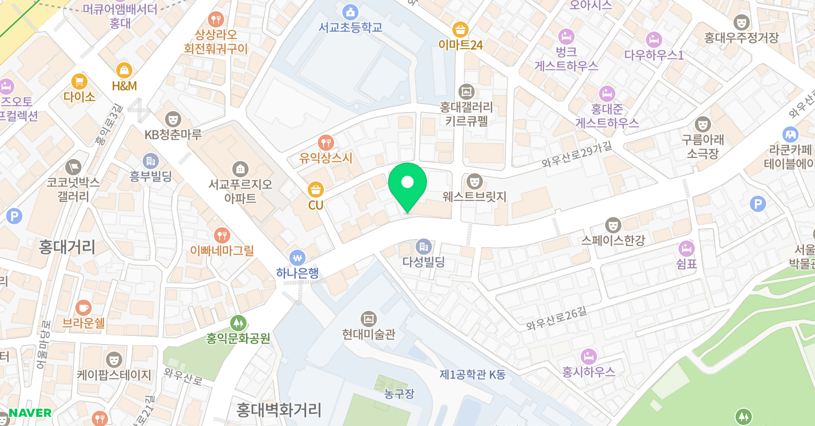 크리스마스 미술학원 위치