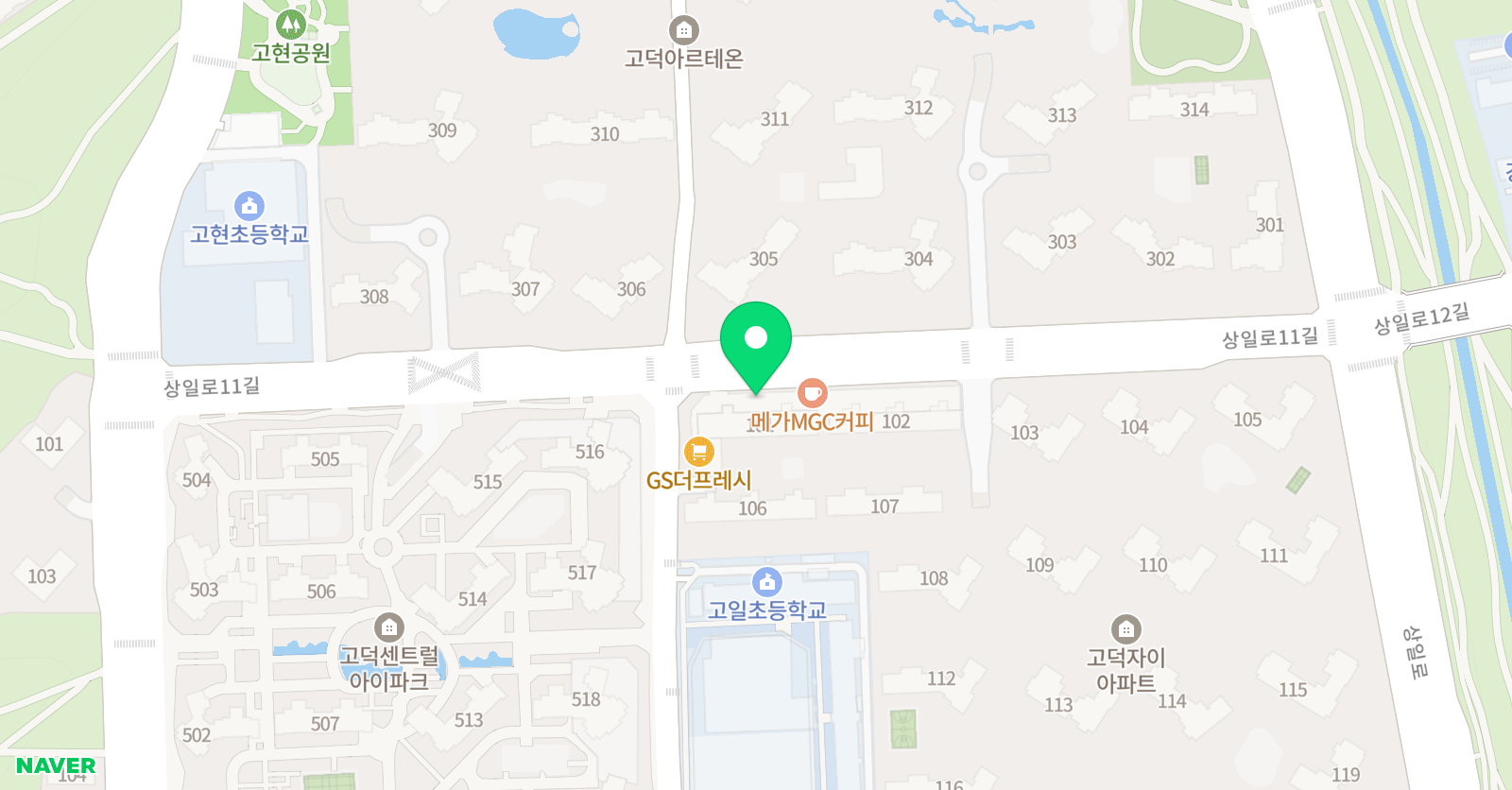 놀작마이아트 상상나래 미술교습소 위치