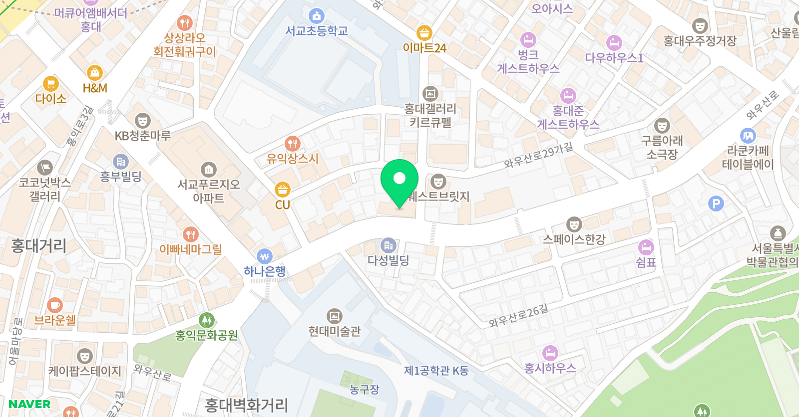 아이엠 미술학원 위치