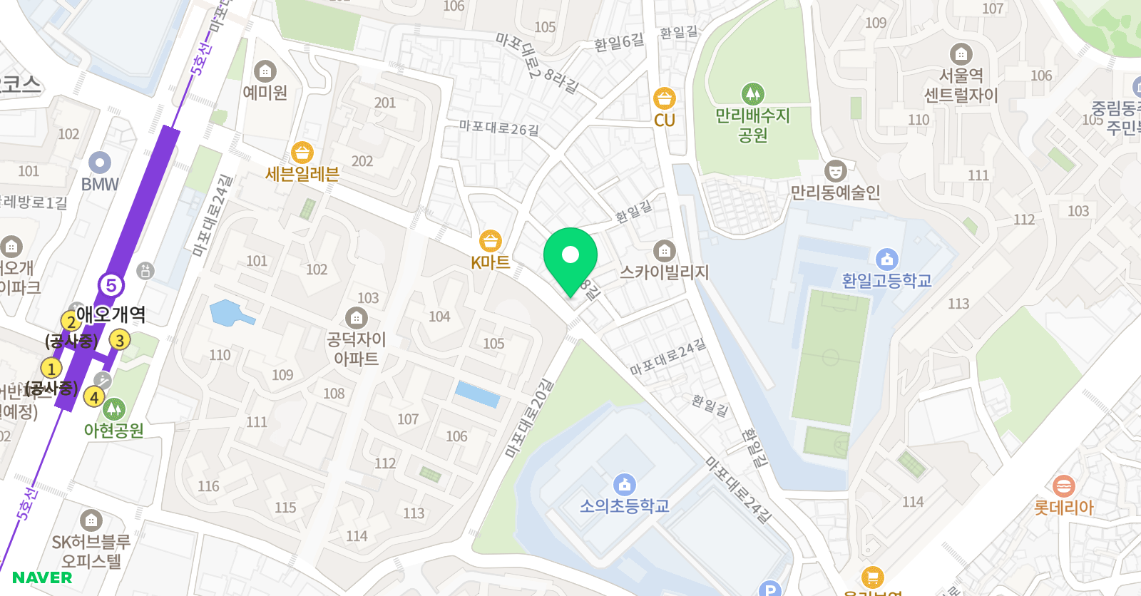 성아 음악원 교습소 위치