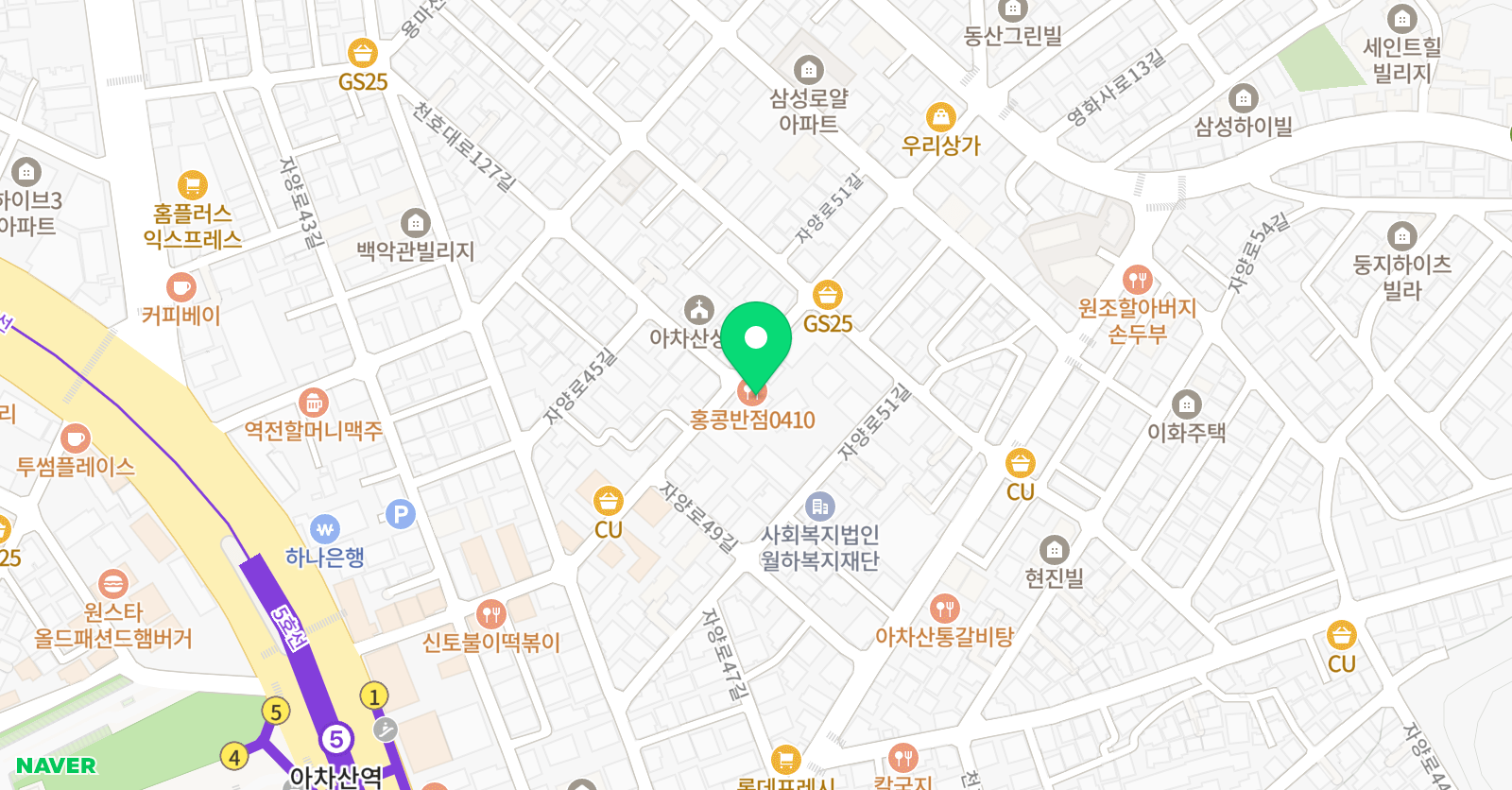 매쏘드 수학학원 위치