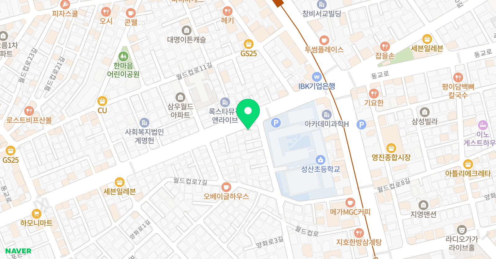 윤선생영어교실 합정영어교습소 위치