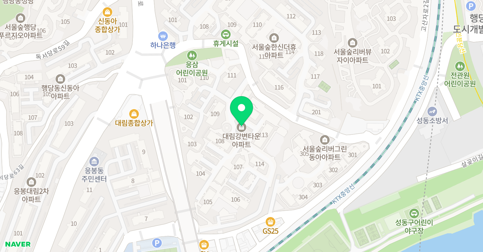 플레이팩토 수학학원 대림강변점 위치