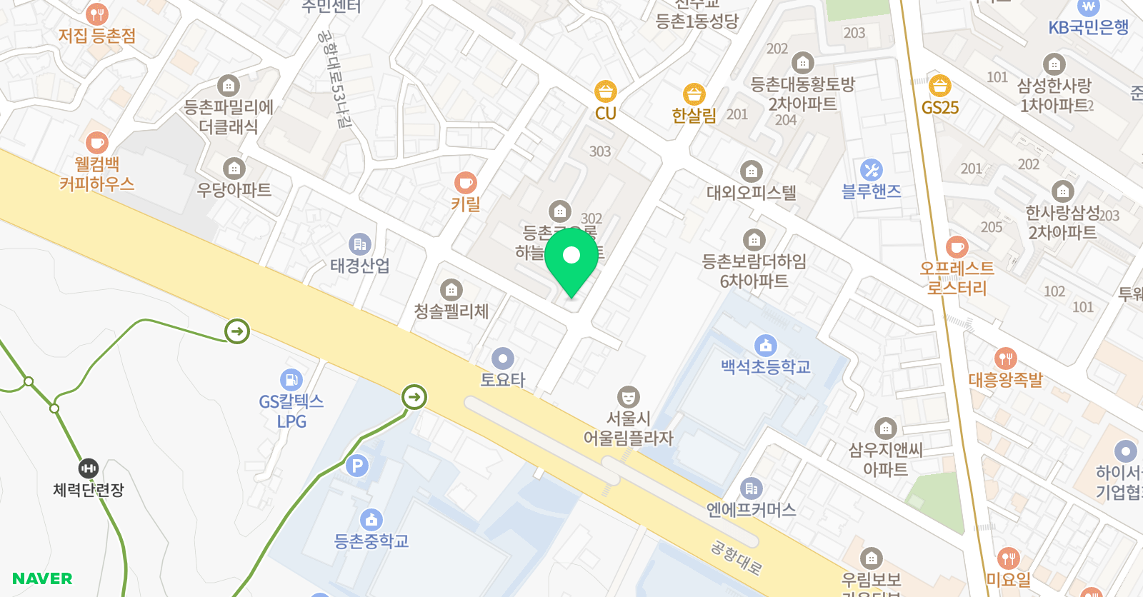 윤선생 우리집앞영어교실 등촌제1점 위치