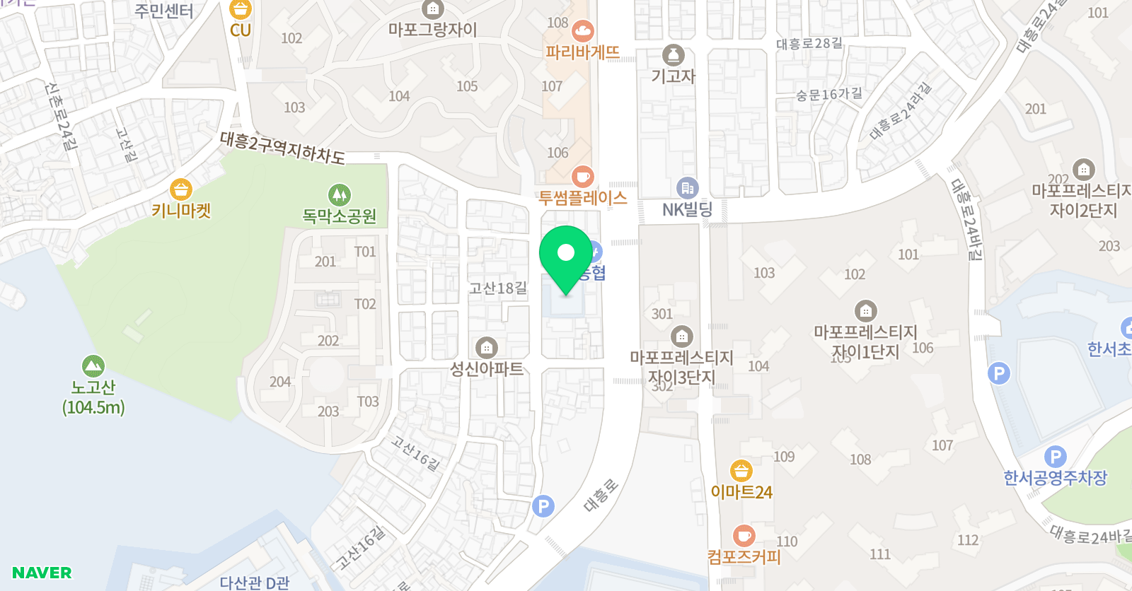 뉴퍼센트 위치