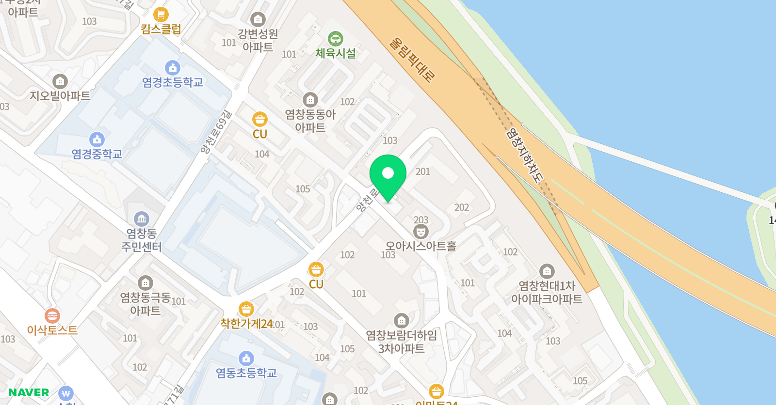 최지원 논술국어학원 위치
