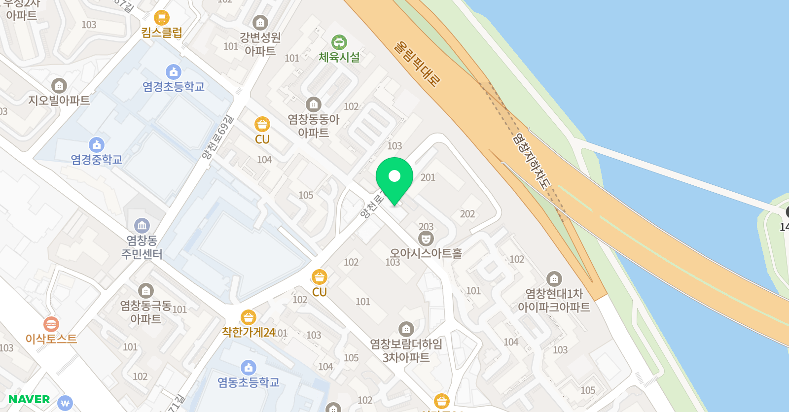 리드앤톡 영어도서관 써니영어 위치