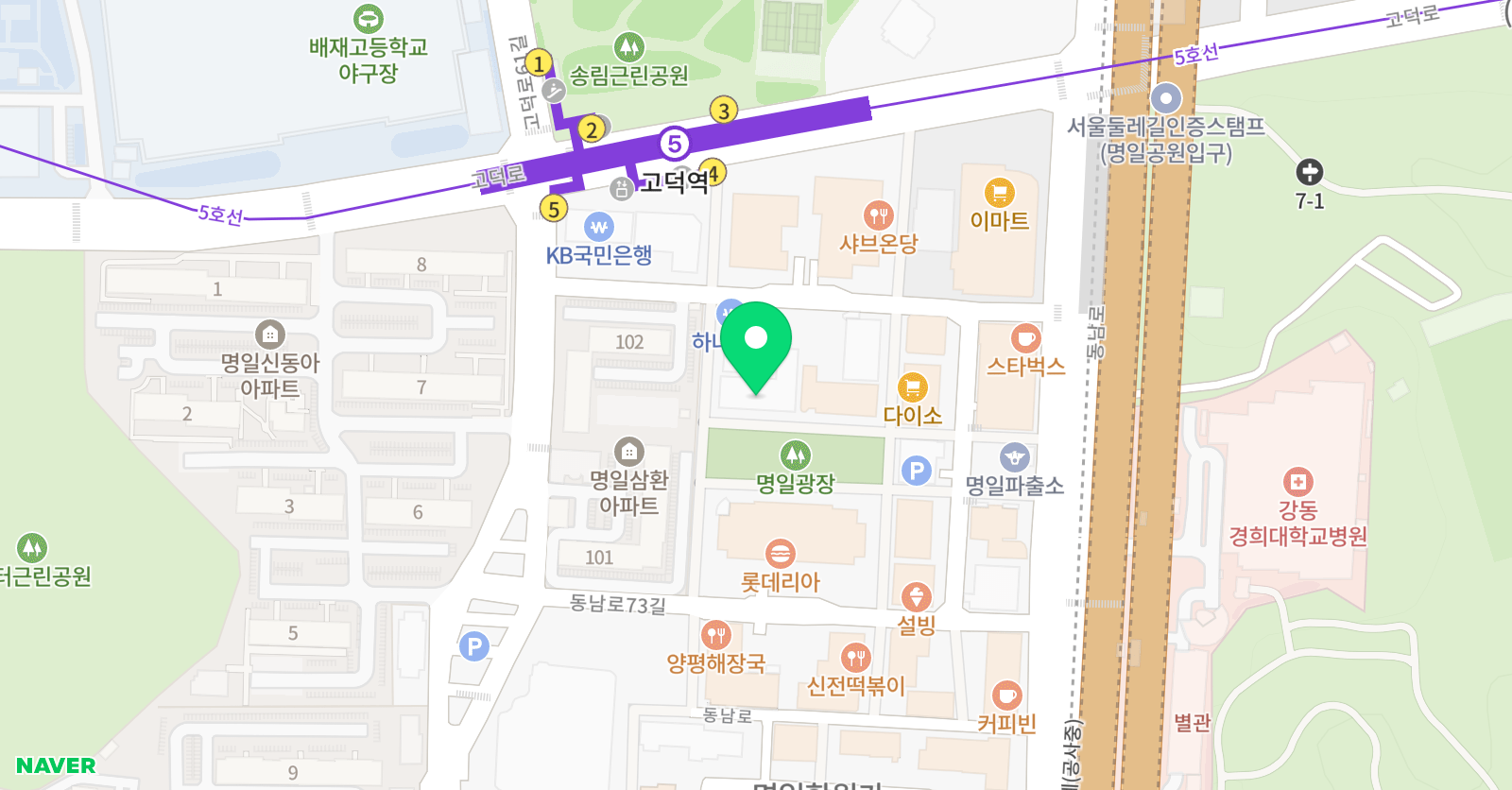 KAPA TEAM K 농구교실 위치