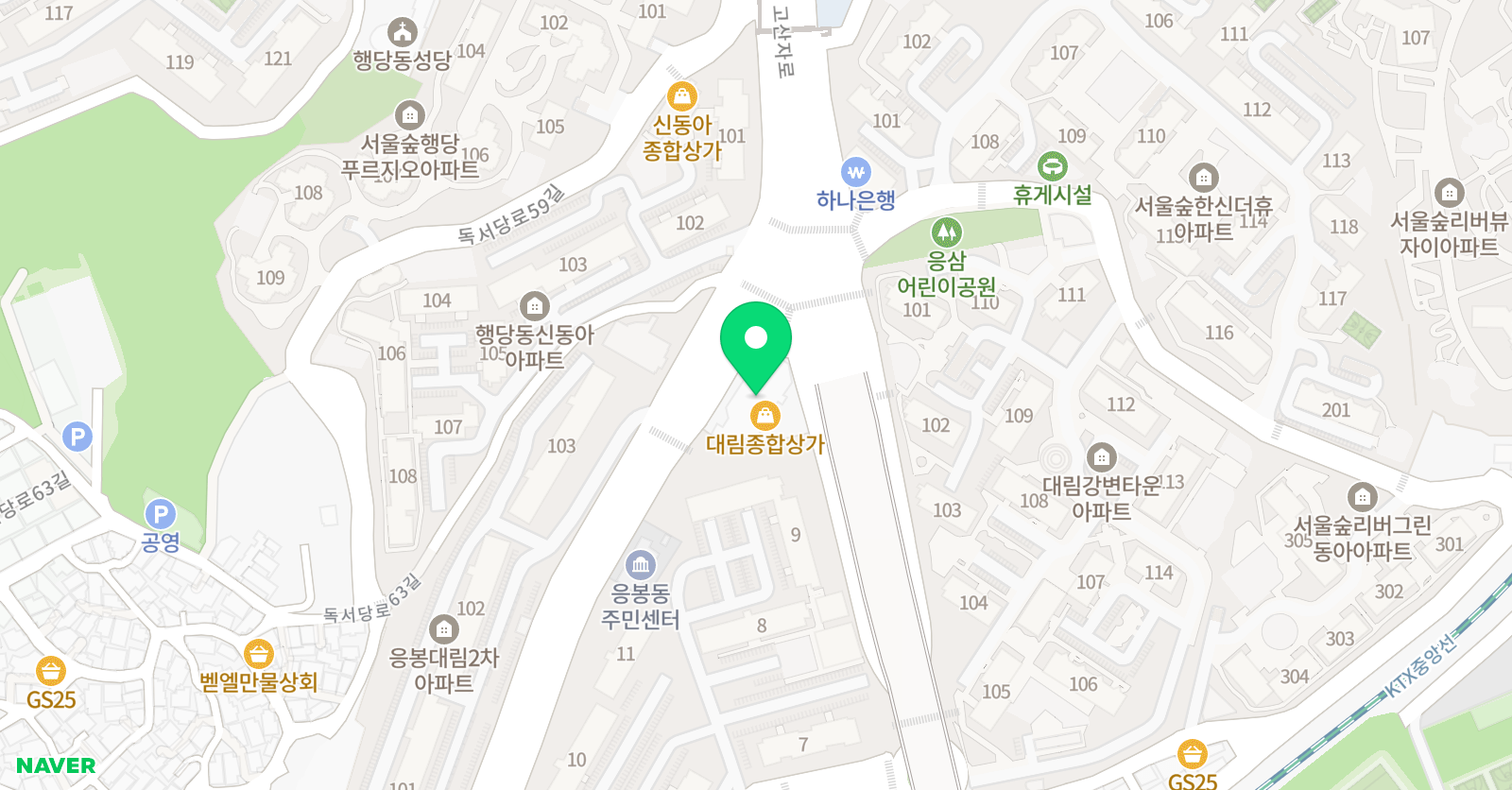 뮤엠언어논술학원 위치