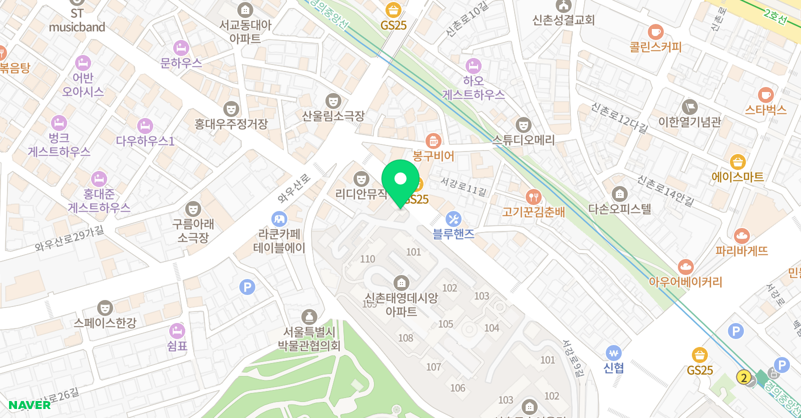 태영 태권도체육관 위치