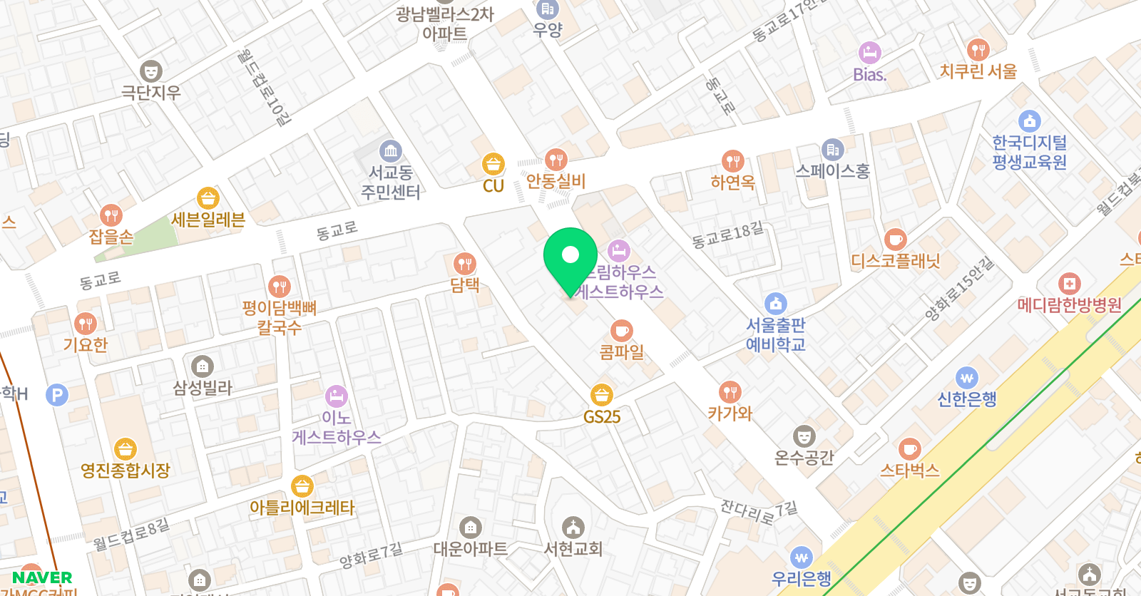 레더오브레전드 가죽학원 위치
