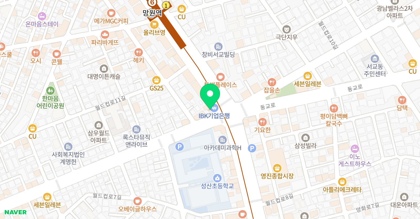 브로드 댄스학원 위치
