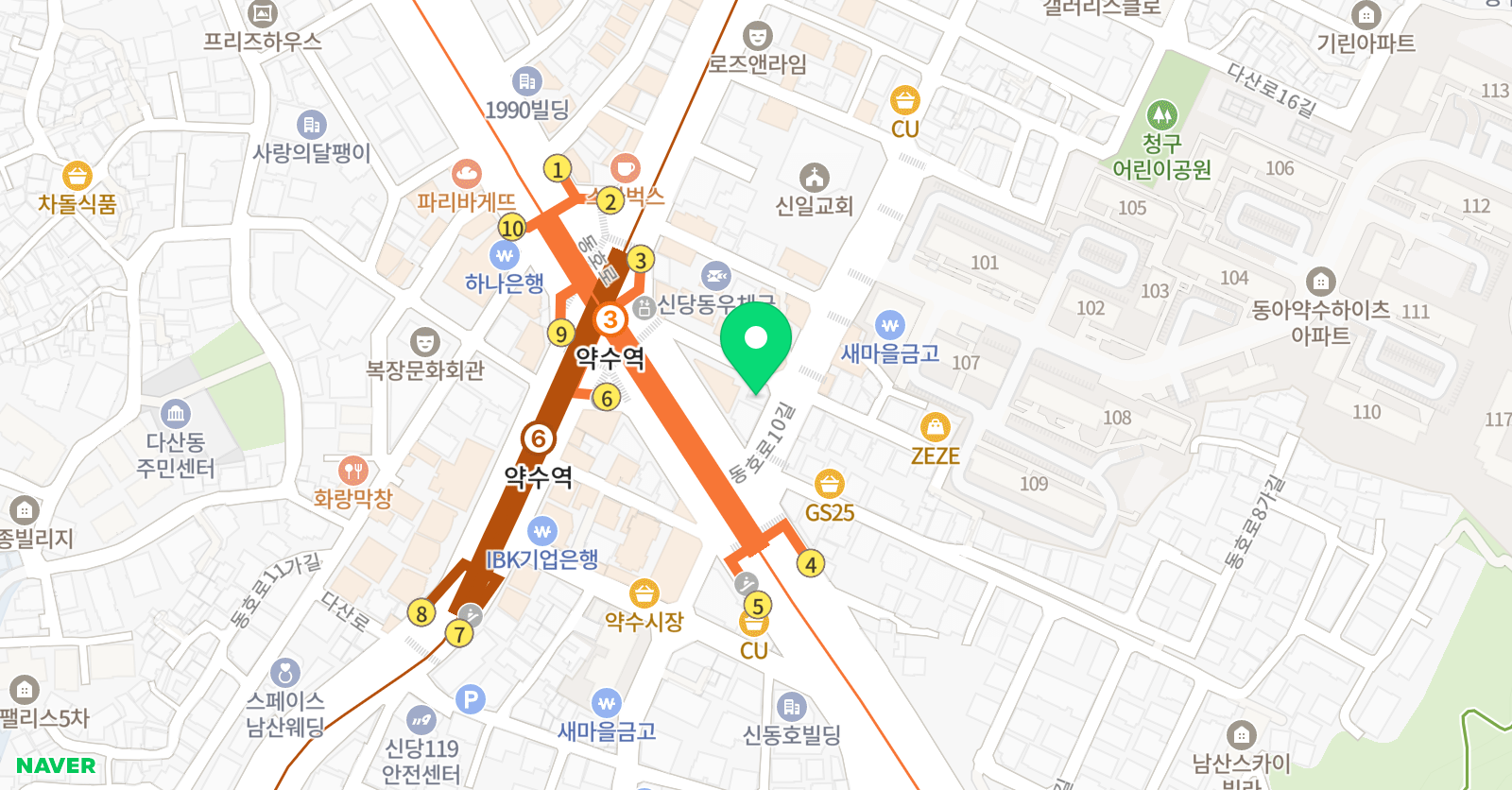 랄라키즈아트 미술학원 위치