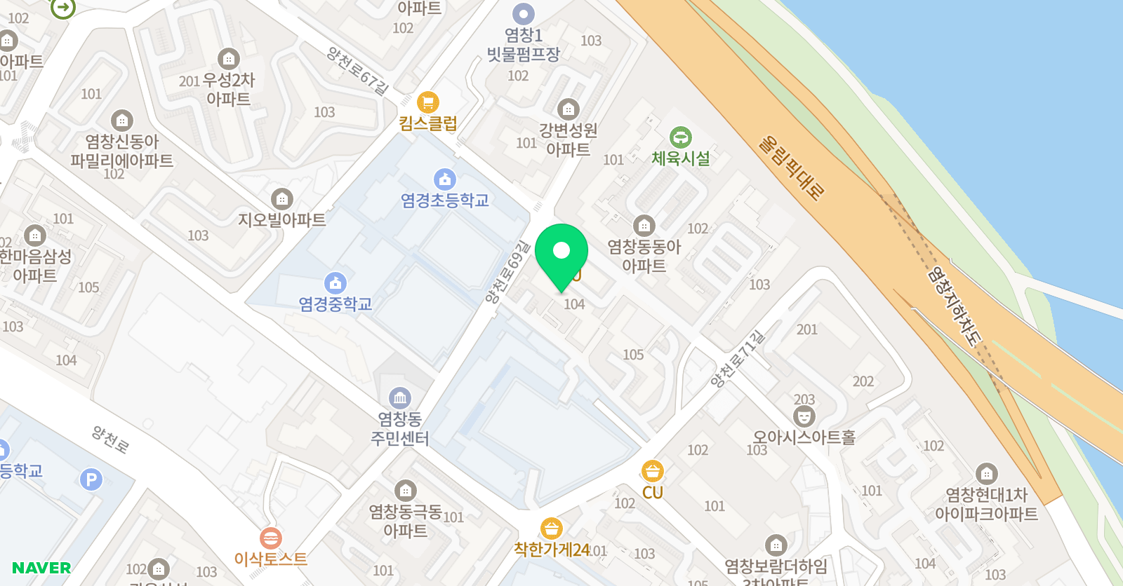 삼성영어 염경교실 위치