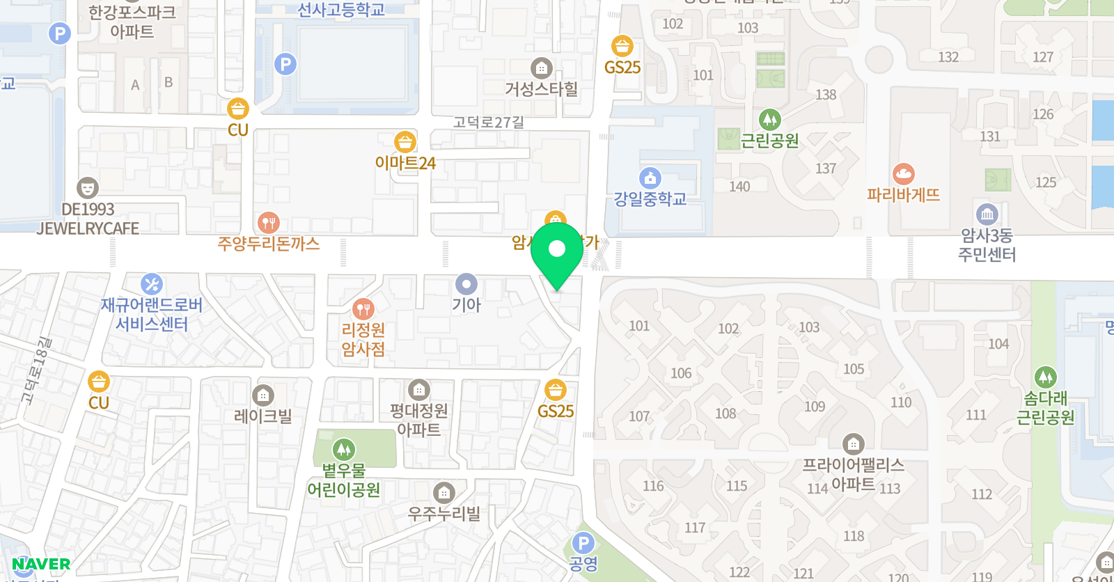 이지펀 수학교습소 위치