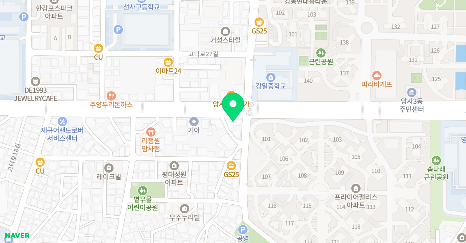 타브 실용음악학원 위치