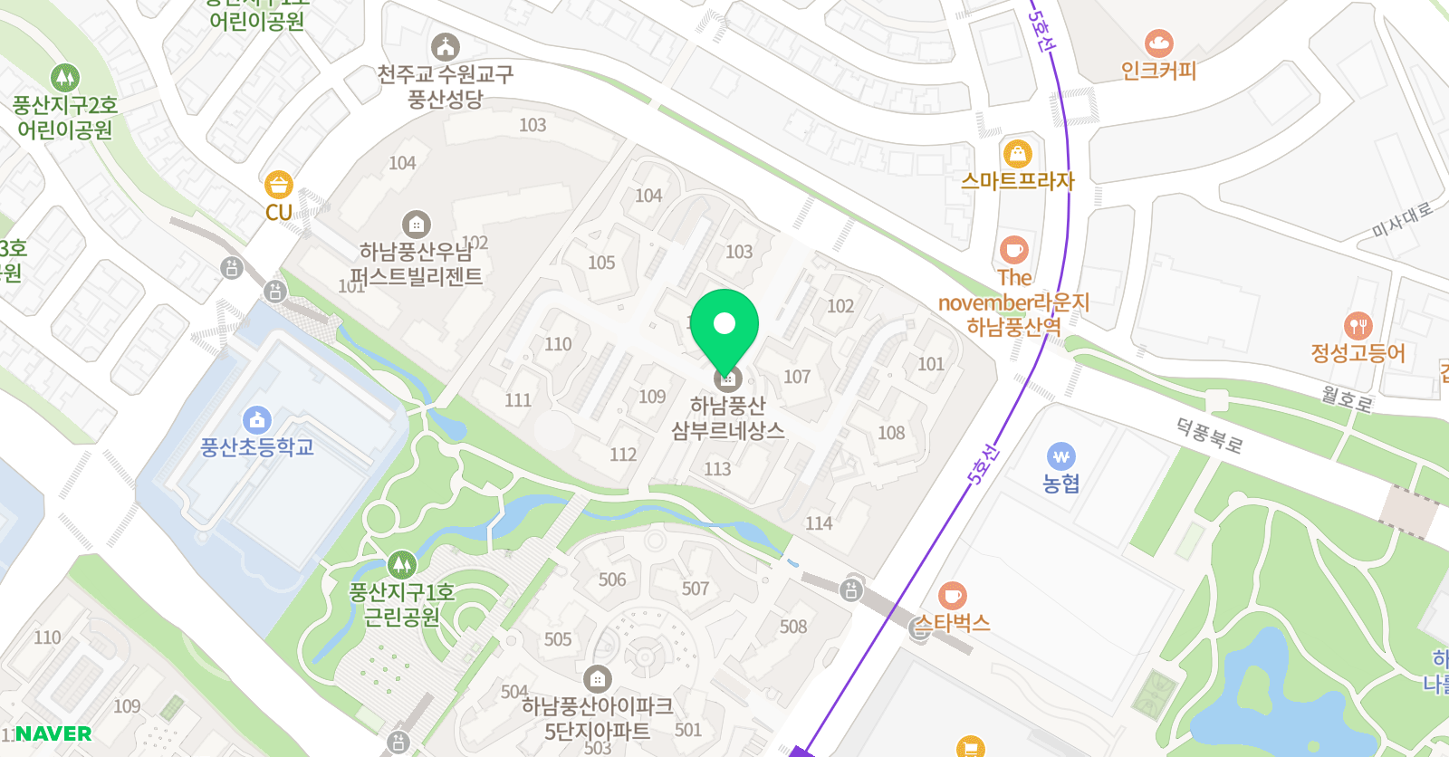 드림코리아 태권도 위치
