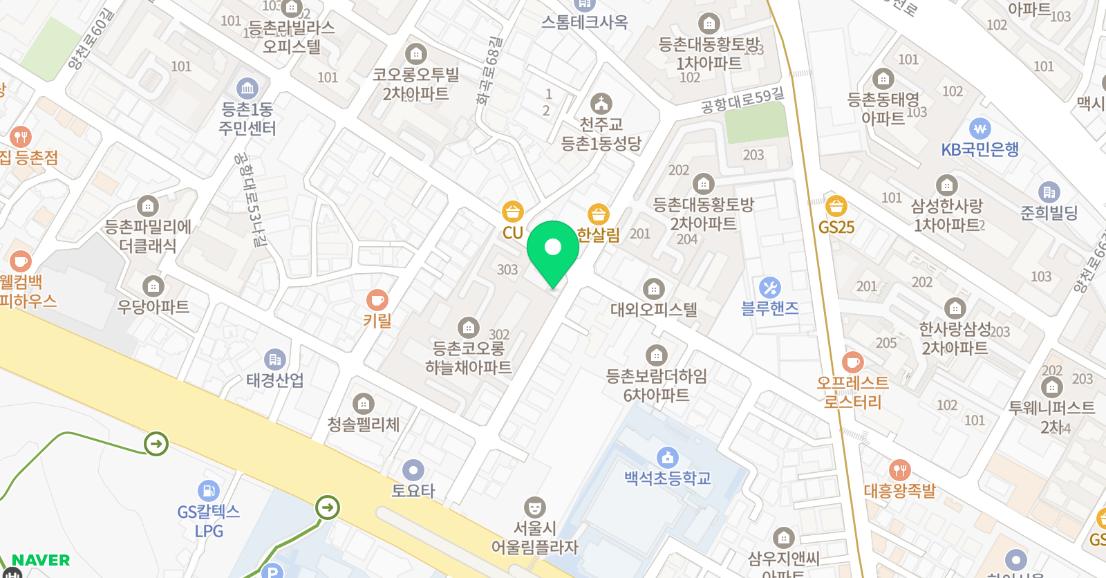 비호태권도 키즈펀 위치
