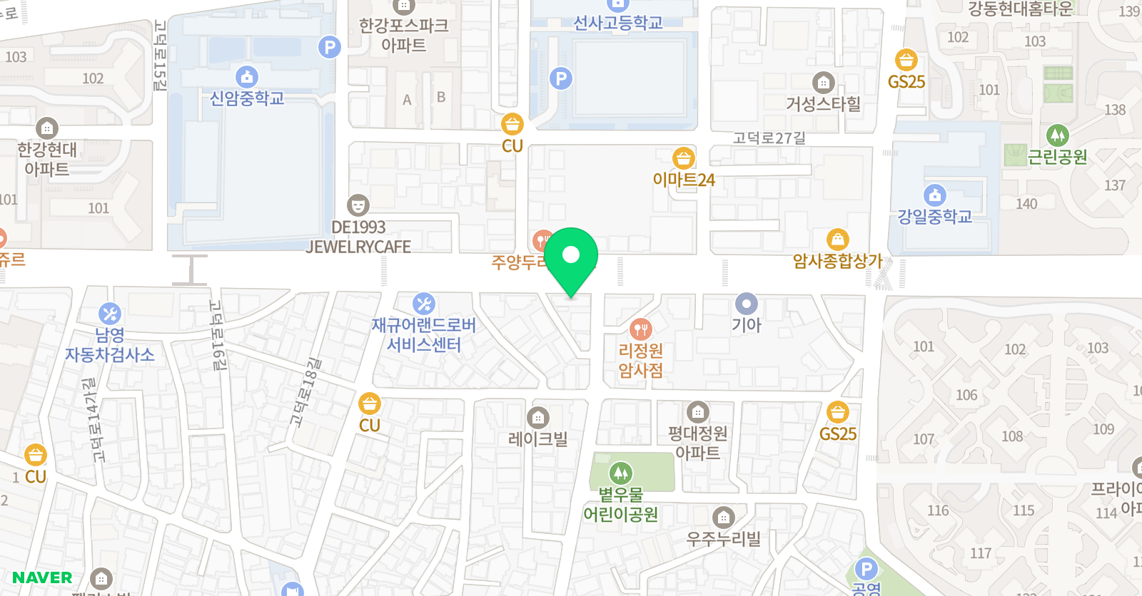 조인 리듬체조 위치
