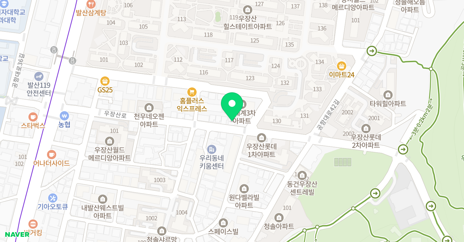 숙명온음악학원 위치