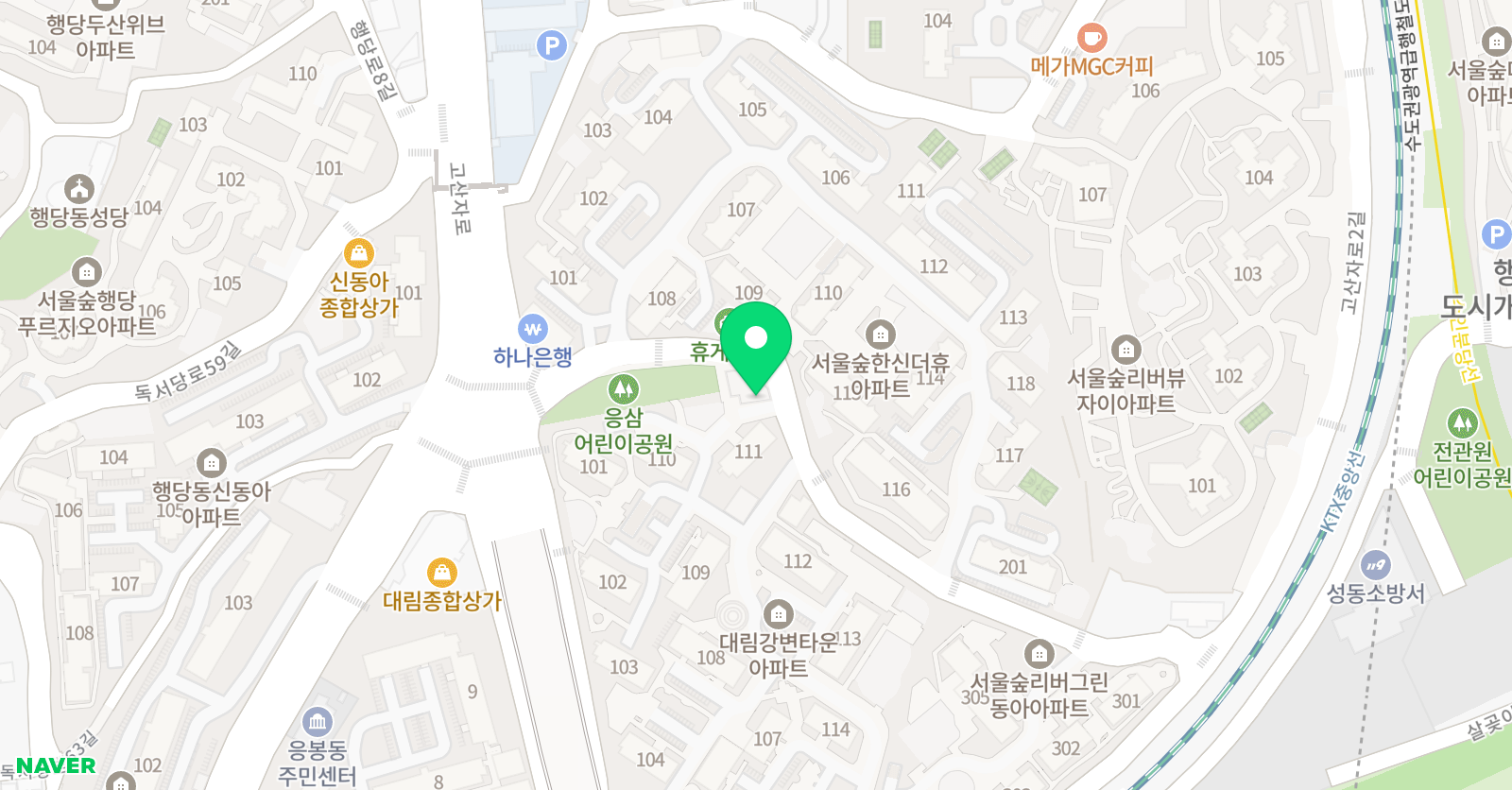 더쌤 영어학원 위치