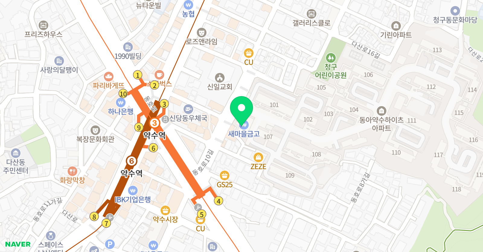 현 피아노 위치