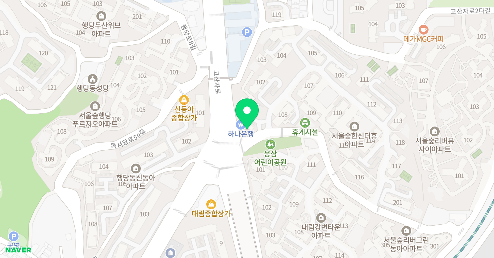 피아노숲 음악학원 위치
