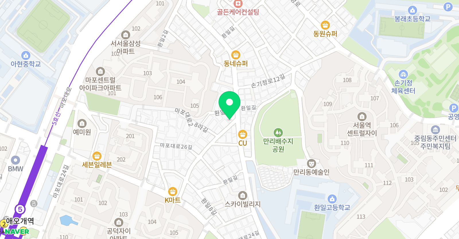 베스트오렌지 수학교습소 위치