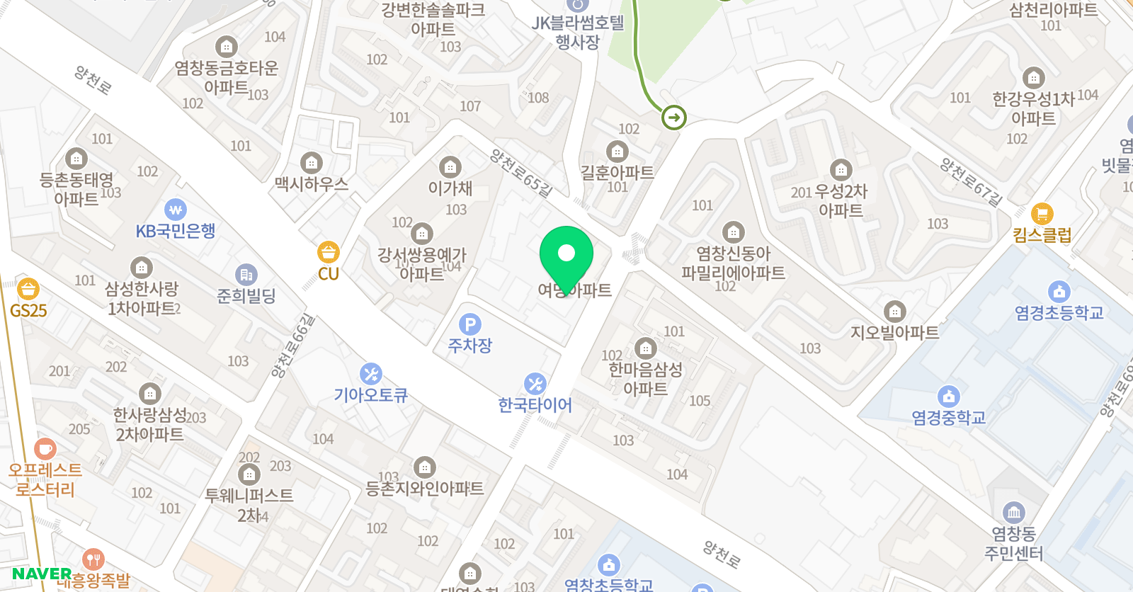 정상플러스 어학원 위치