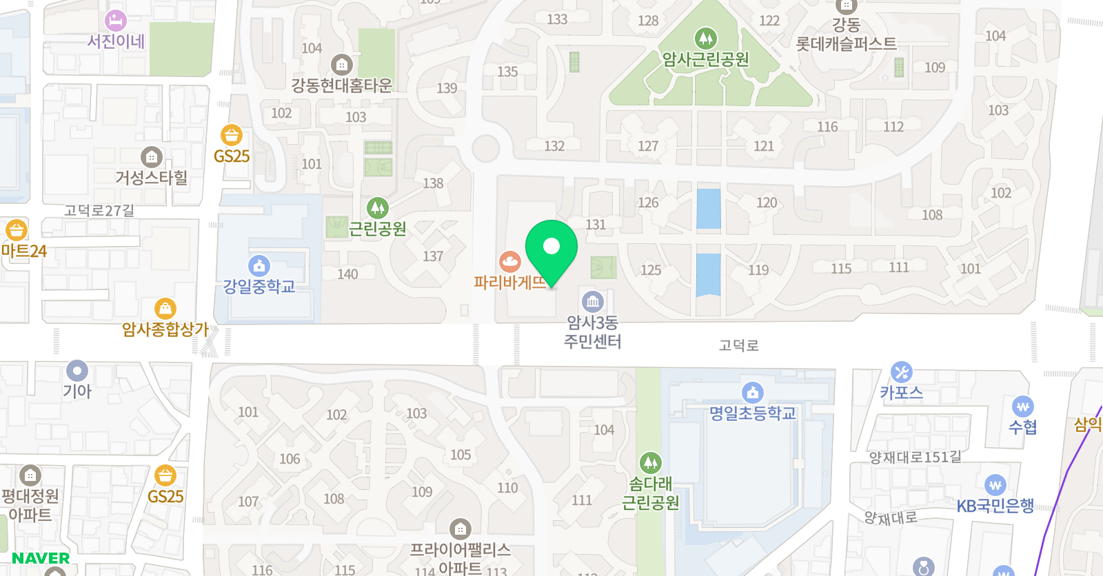 ESPower 영어학원 위치
