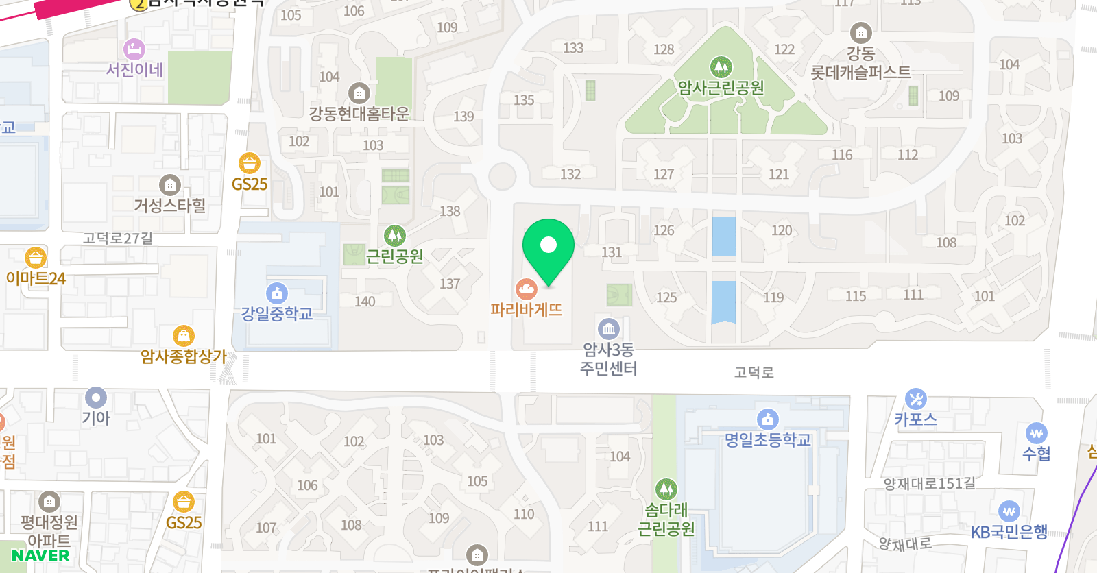 아이리더 체험수학 롯데캐슬점 위치