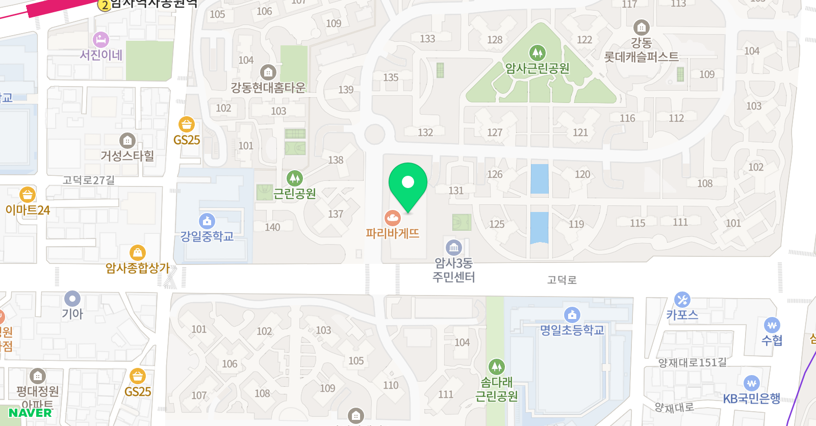 JYP 수학의발견 수학교습소 위치