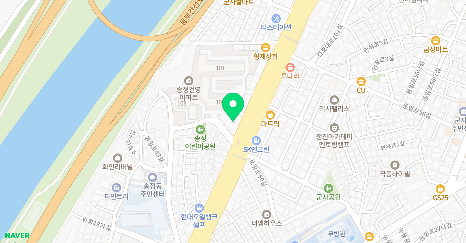 아트샵 피아노음악교습소 위치