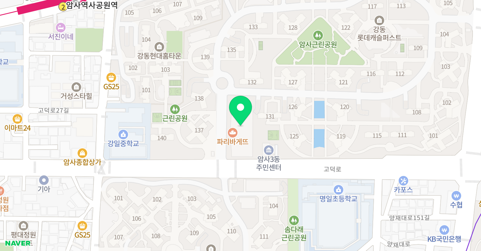 이준재 국어논술학원 위치