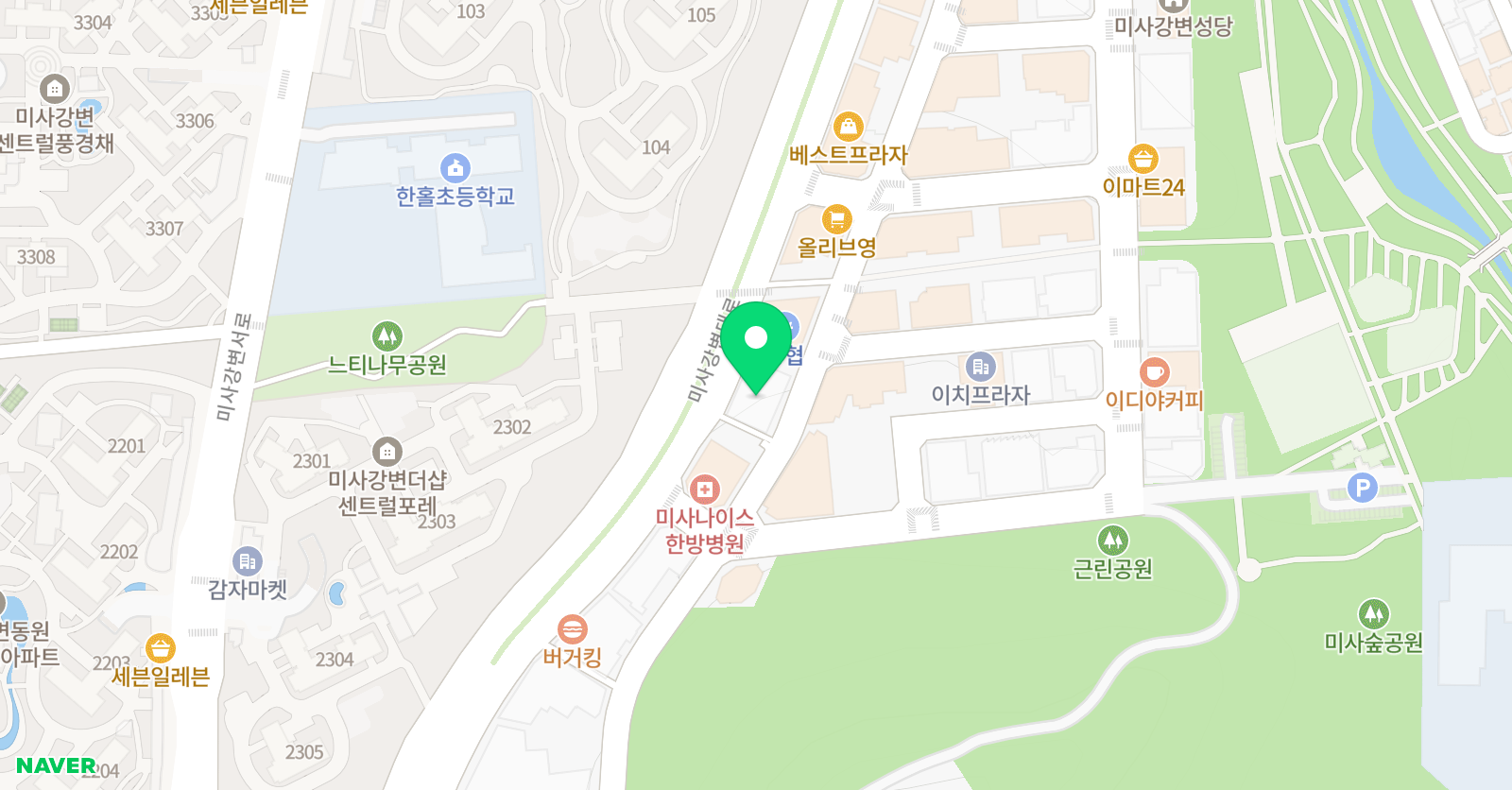 아소비 리드인독서논술 미사센터 위치