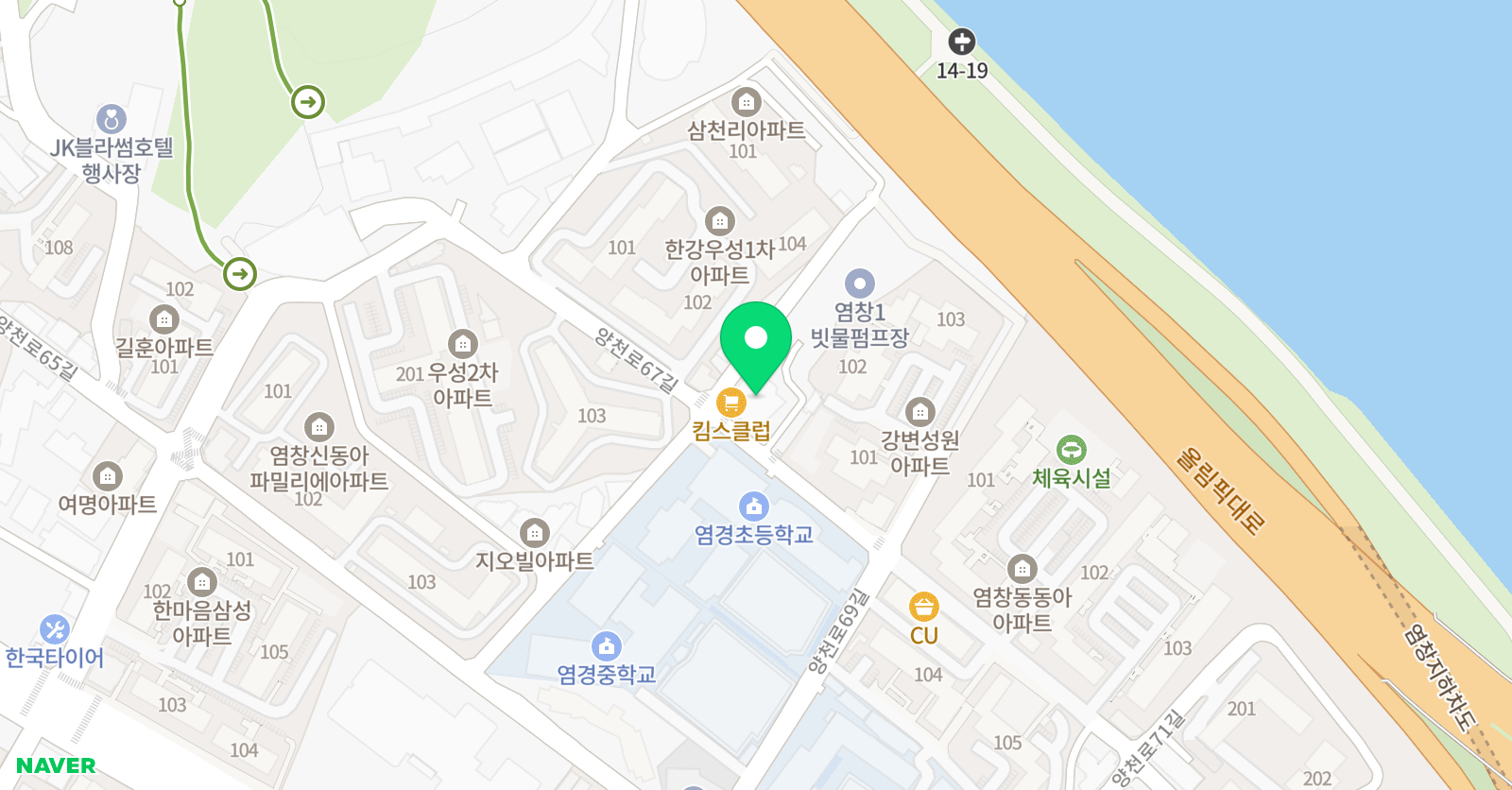 리드인 독서논술 염경학원 위치