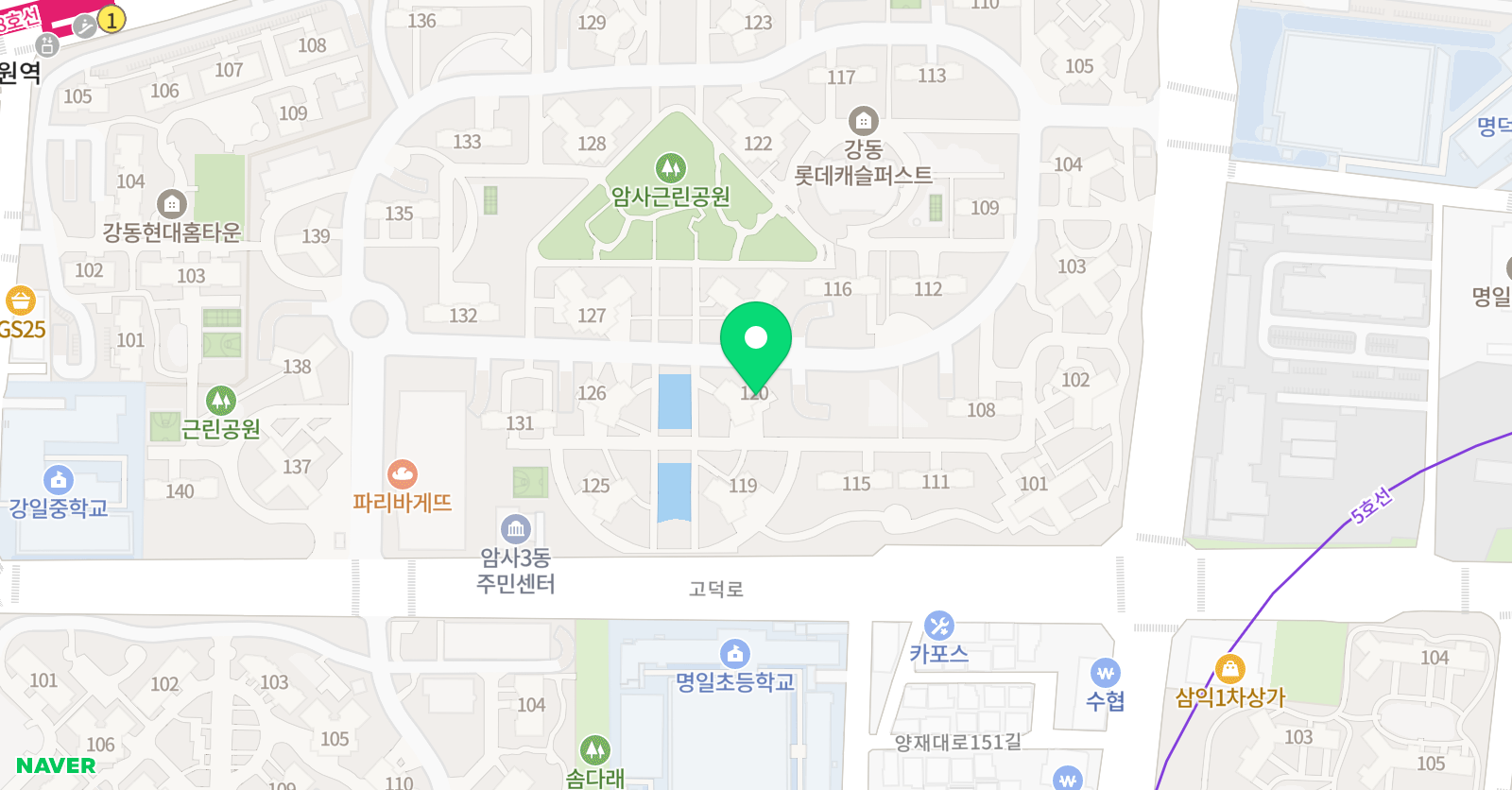 써니 영어교실 위치